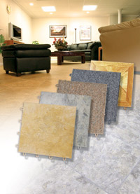 Basement Flooring in a home in Jackson, Tennessee and Kentucky