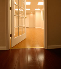 Basement Wood Flooring installed in Franklin, Tennessee and Kentucky