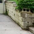 a collapsing retaining wall in Antioch