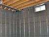 Installation of basement wall insulation in Nashville, Bowling Green, Clarksville