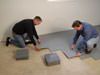 Basement Floor Matting & Vapor Barrier Tiles for carpeting and floor finishing in Clarksville, Nashville, Bowling Green