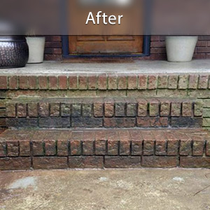 Sinking stairs repaired with PolyLevel® Nashville
