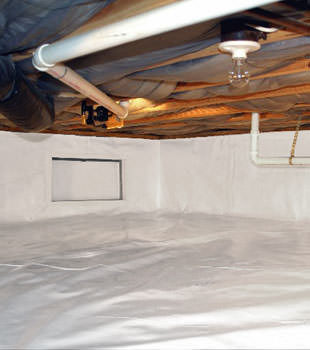 A complete crawl space repair system in Murfreesboro