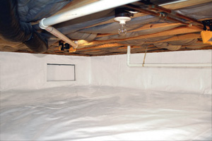 Crawl Space Repair After in Clarksville