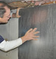 installation steps for crawl space insulation in a crawl space in Columbia
