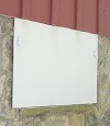 head-on view of one of our doors installed in Lebanon for crawl spaces