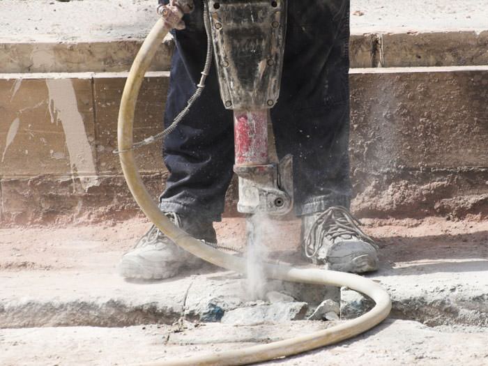 Sinking Settling Concrete Floor Slab Repair In Clarksville