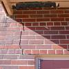 A long foundation crack that begins at a doorway of a Glasgow home.