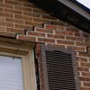 Stair step cracking starting at a window in a Mount Juliet home