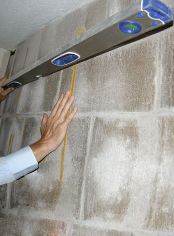 severe foundation wall failure symptoms of a basement wall in 