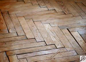 A Manchester buckling wood floor.