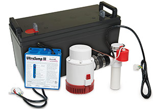 a battery backup sump pump system in Hopkinsville
