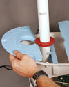 An airtight sump pump lid later installed in Athens