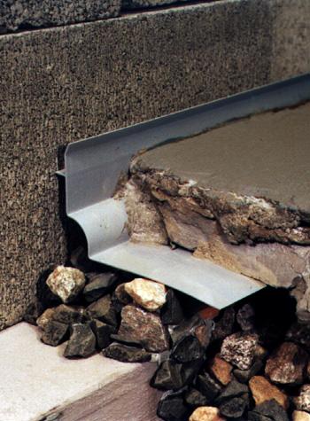 below foundation slab drain system for installing a French drain in Mount Juliet