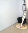basement wall product and vapor barrier for Jackson wet basements
