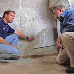 creating a basement waterproofing system with contractors in Brentwood